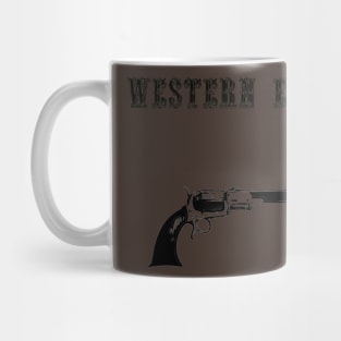 Western Era - Long Barrel Revolver Mug